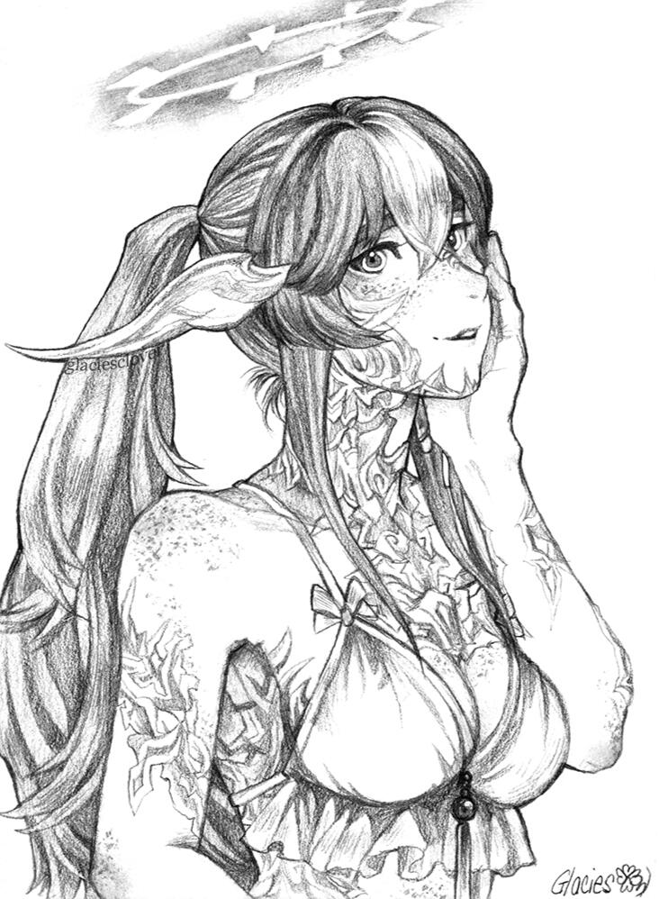 Mana (Client OC) from FFXIV